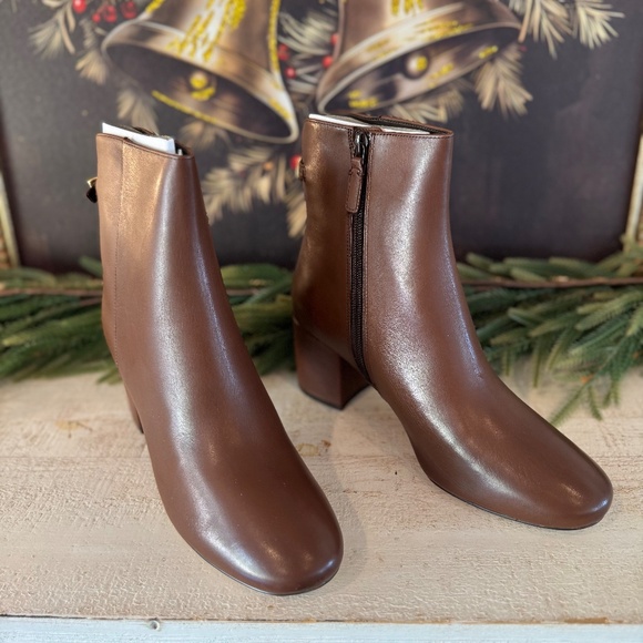 Cole Haan GGE Wren Bootie 60mm in Chestnut Leather (Grand 360) - Picture 4 of 9